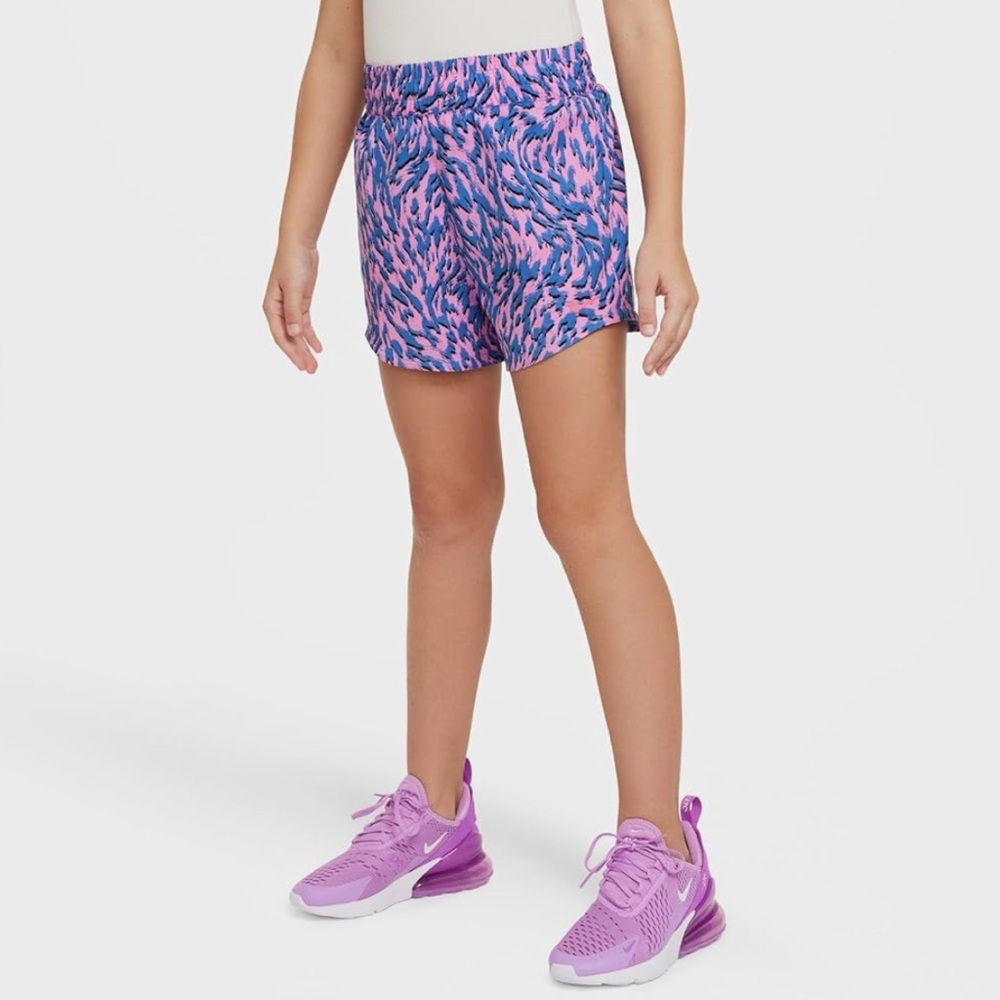 Nike One - Girls - Blue/Pink Shorts - NWT - Size Large